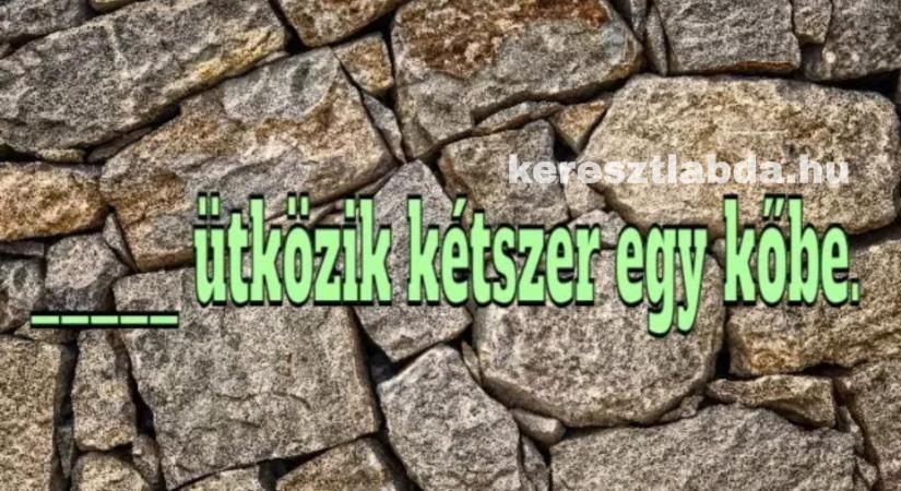 Közmondás feladat egy apró csavarral: Teszteld le, mennyire vág az eszed valójában!