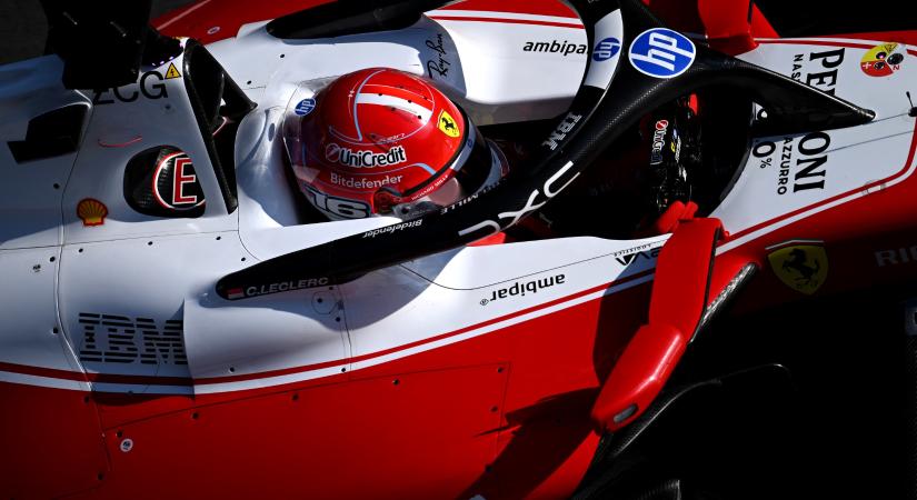 Ezen a pályán a 4. helynek is örül Leclerc