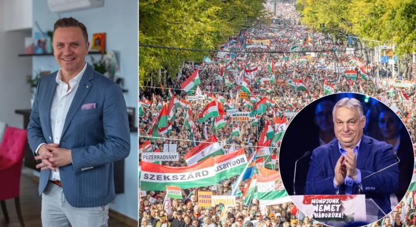 Gönczi Gábor a Békemenetről: Mi így mondunk köszönetet…