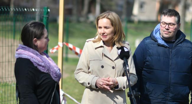 Új közösségi kertet kapnak a tócóskerti választók Széles Diánától