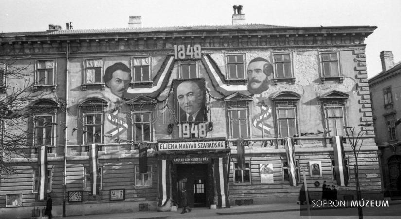 Március 15. Sopronban: retró fotókkal emlékezünk a forradalomra