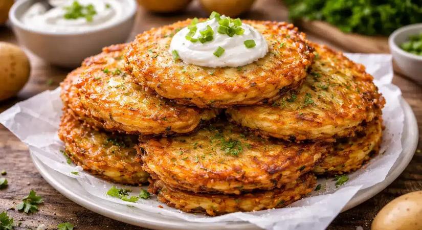 Ettől a krumplis palacsintától tovább maradsz jóllakott – Karol Okrasa egyszerű trükkje