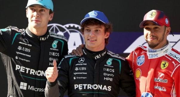 Az F1-es Kínai Nagydíj rajtrácsa