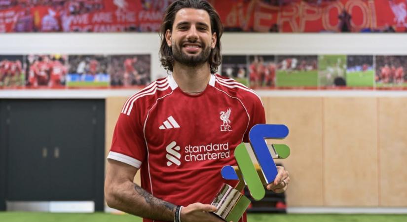 A Liverpoolnál ismét Szoboszlai Dominik lett a hónap legjobb játékosa