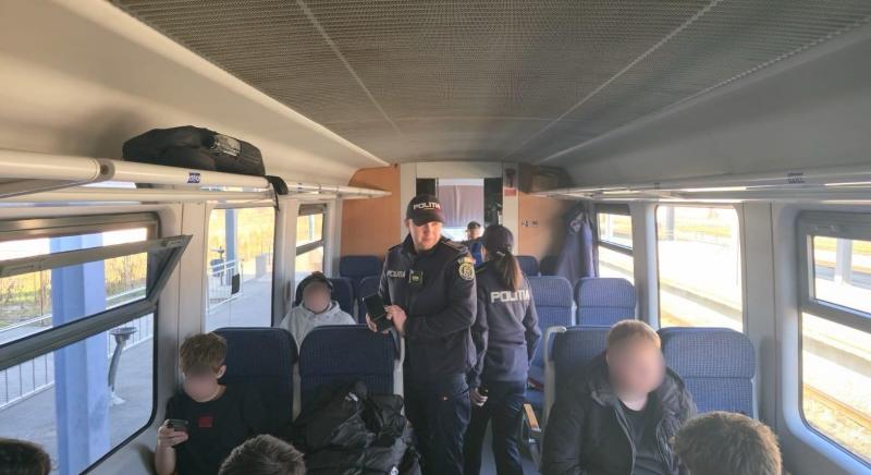 Razziák a vonatokon: több mint 600 ezer lejnyi bírságot rótt ki a rendőrség