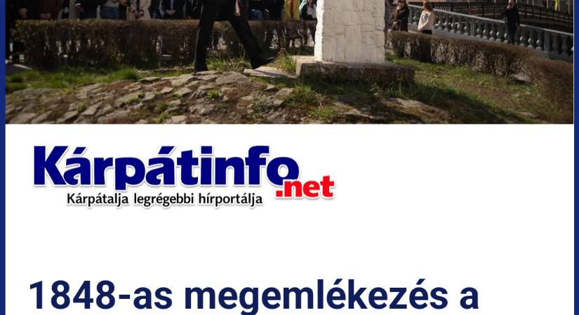 1848-as megemlékezés a Rákóczi Egyetemen - Nemzeti önrendelkezés, közös jövőépítés