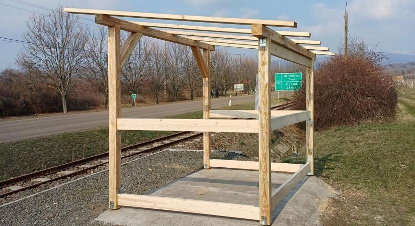 Megújul a Farkasmályi megálló a Mátravasúton