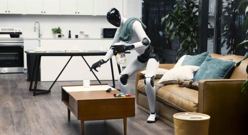 Egy robot már úgy pakolászik a nappaliban, mintha ez lenne a világ legtermészetesebb dolga