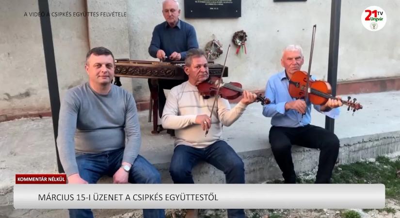 Kommentár nélkül (2026.03.14) - Március 15-i üzenet a Csipkés Együttestől (videó)