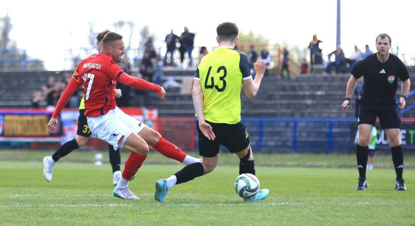 Az FC Nagykanizsa faragta rendesen a kapufát, de a végén nem "faragott rá"...