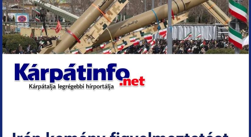 Irán kemény figyelmeztetést küldött Kijevnek, Ukrajna teljes területe célponttá válhat