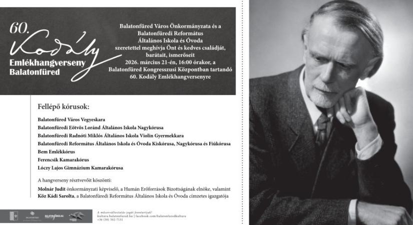 Kodály emlékhangverseny Balatonfüreden (balatonfured.hu)