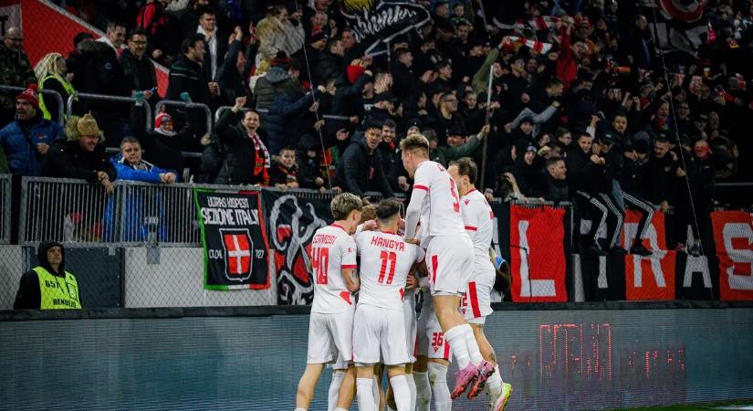 A Honvéd egyik szurkolója megsérült ünneplés közben, kórházba szállították