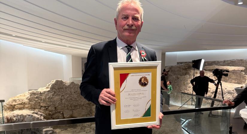 Mikszáth Kálmán-díjat kapott Bencsik András