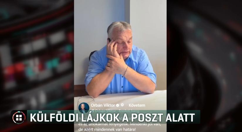 Kiugró reakciók Orbán posztjára – külföldi profilok is lájkolták