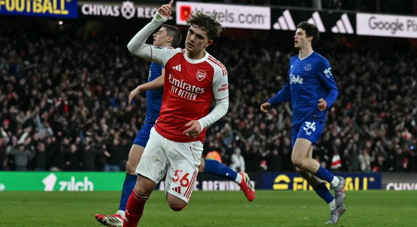 Az Arsenal Messije 16 évesen történelmet írt a Premier League-ben
