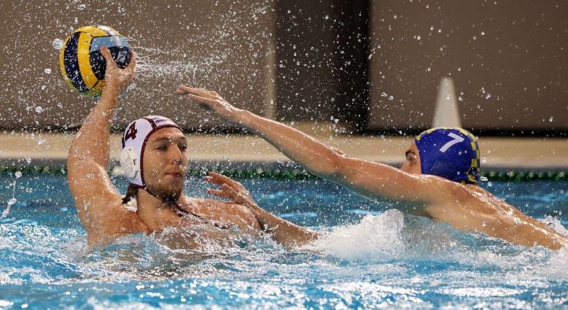 A villámrajt után kiengedtek, de így is nyertek a kaposvári vízilabdások