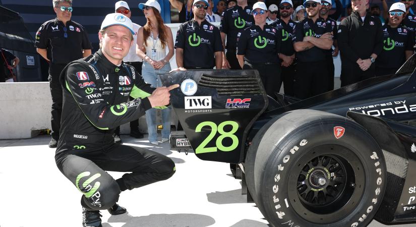 Marcus Ericsson megszerezte karrierje első IndyCar pole-ját