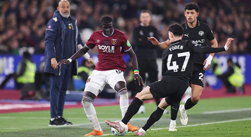PL: a West Ham otthonában hullajtott el értékes pontokat a Manchester City! – videóval