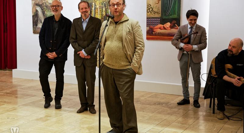 Konvergens párhuzamok - művészet és forradalmi hevület Mészáros Szabolcs tárlatnyitóján