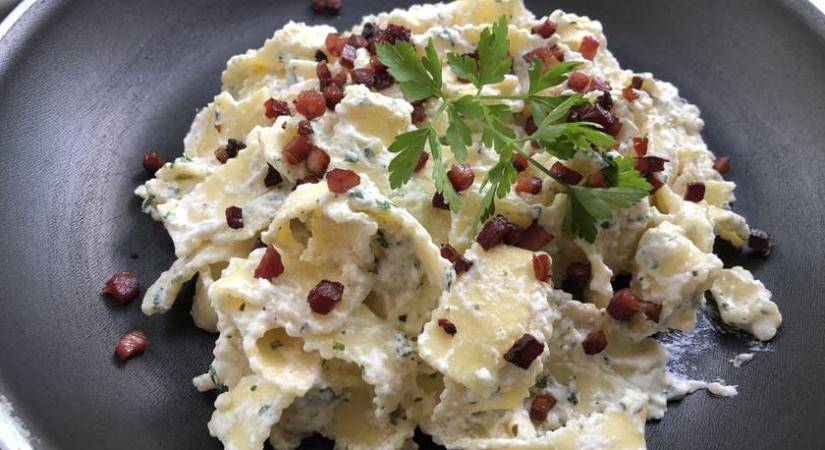 Túrós csusza házi tésztából, ahogy Petőfi szerette: igazi forradalmi hangulatú recept