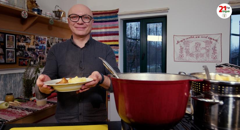 Kárpáti kulináris 221. adás – Csülkös pacalpörkölt (2026.03.15) (videó)