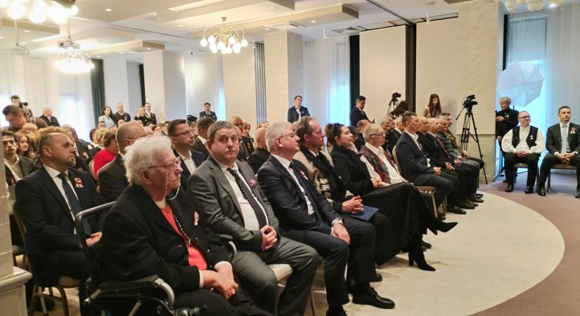 Magyar állami kitüntetéseket adtak át Csíkszeredában március 15-e alkalmából
