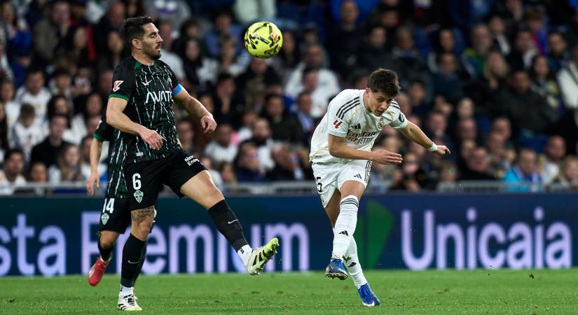 Pont Arda Güleré lesz a Puskás-díj? A Szoboszlaival összebalhézó török 70 méteres gólt lőtt a Realban - videó