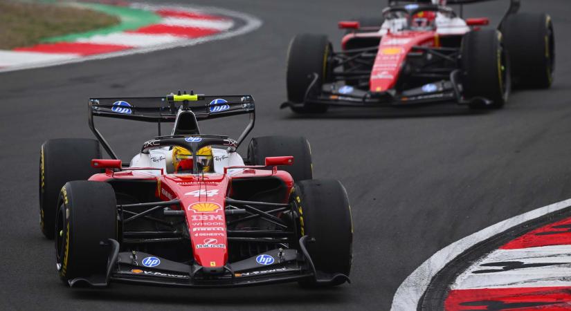 Ferrari: helyes döntés volt hagyni, hogy Hamilton és Leclerc harcoljon