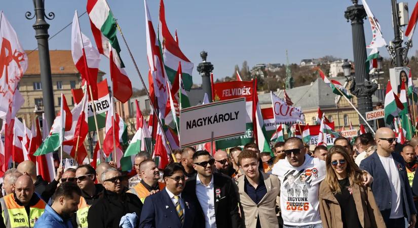 Szabó Zsófi a Békemenet elejéről jelentkezett be
