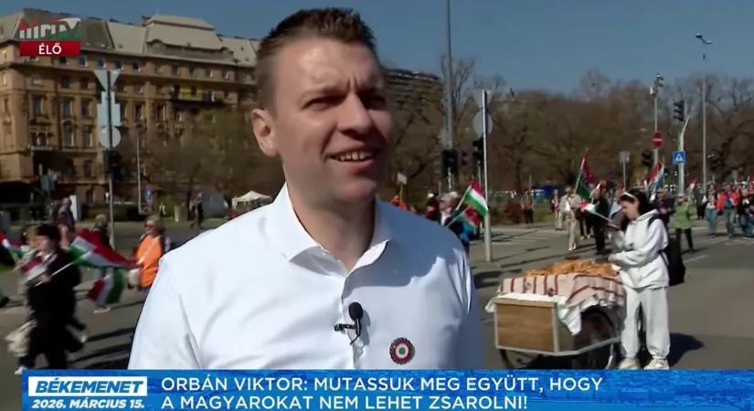 Menczer Tamás a Békemeneten: Az ukrán olajblokád egyértelmű politikai támadás