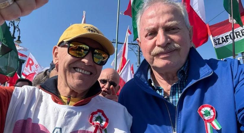 Békemenet: Pataky Attila a békét és az összefogást választotta – videó