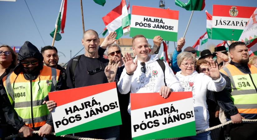 Erős mondatokkal üzent Pócs János, mielőtt elindult a Békemenet
