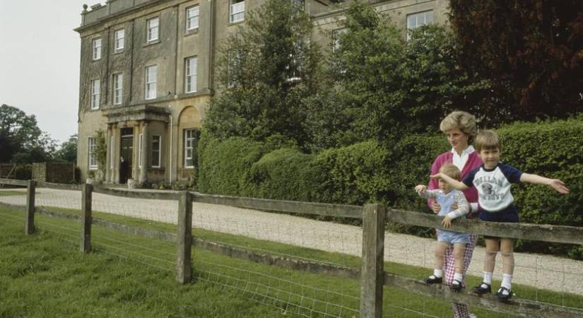 Megható gesztus: Vilmos herceg egy eddig nem látott fotóval tisztelgett Diana emléke előtt