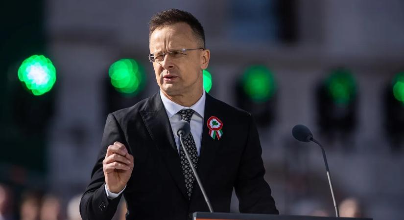 Szijjártó Péter a Békemeneten: mi nem engedünk az ukrán zsarolásnak, de ha a Tisza alakít kormányt akkor minden elvész