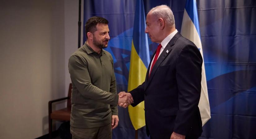 Netanjahu megbeszélést kért Zelenszkijtől