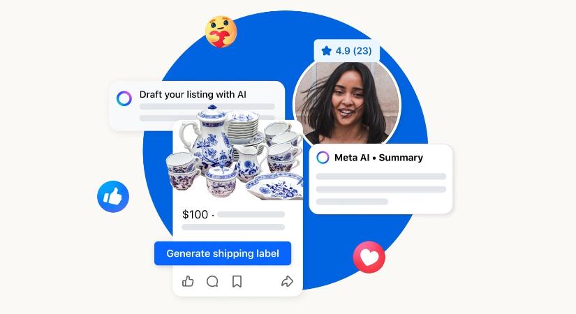 Ez még megvan? – Mesterséges intelligenciával pörgeti fel a Meta a Marketplace-t