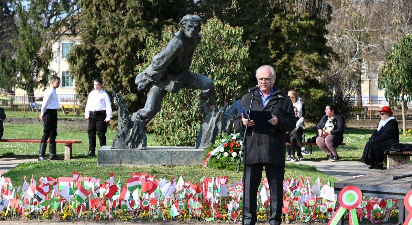 Március 15: Marcaliban is ünnepeltek