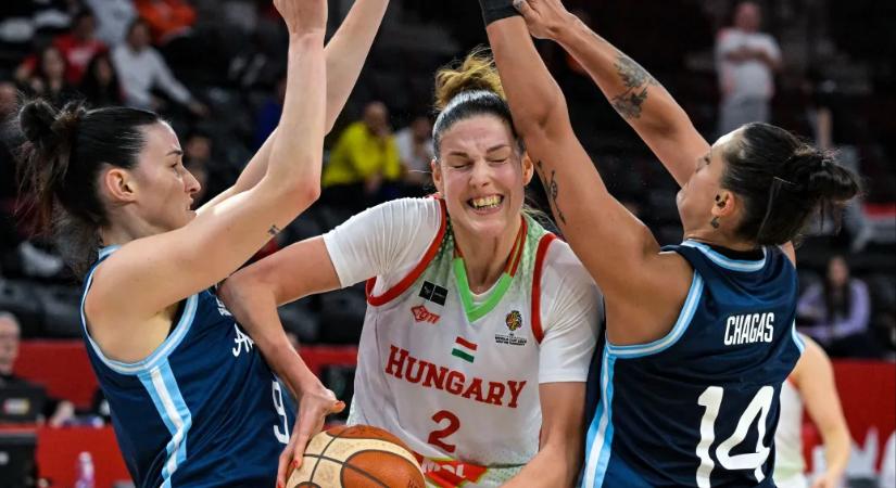 Hosszabbításos győzelem Argentína ellen, óriásit lépett a női kosárválogatott a vb-részvétel felé