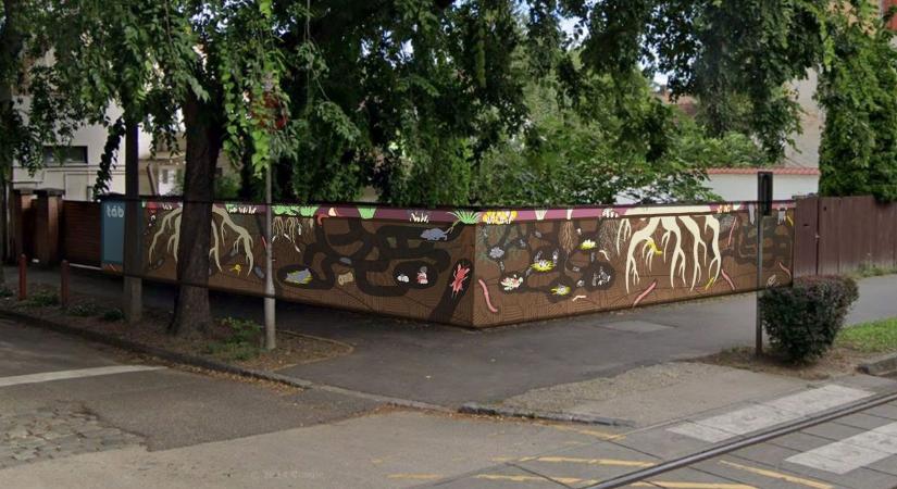 Különleges falfestmény készülhet Szegeden – a talaj rejtett világa kerül a falra