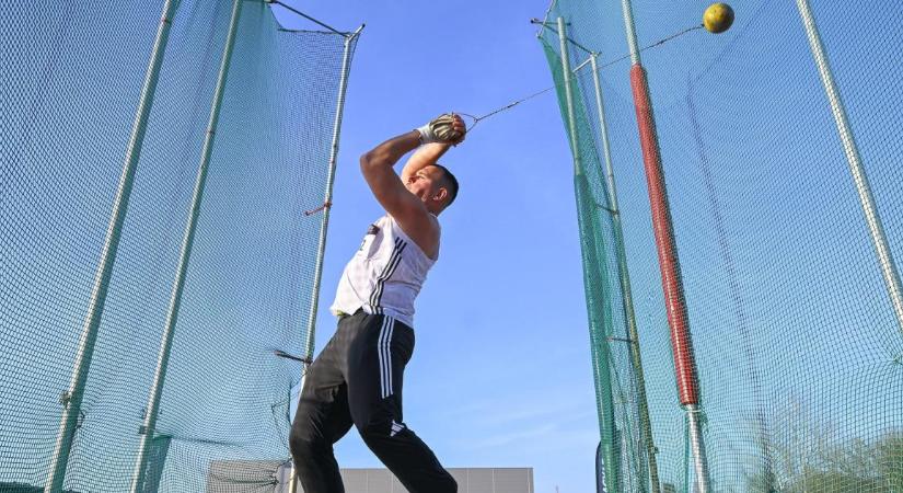 Dobó EK - Második a kalapácsvető Halász Bence