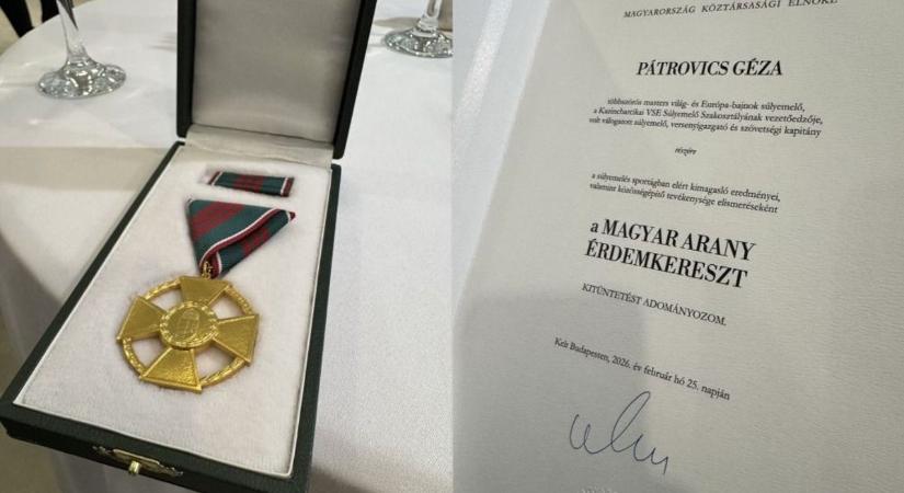 Állami elismerést kapott az évtizedek óta a sportban dolgozó vármegyei szakember