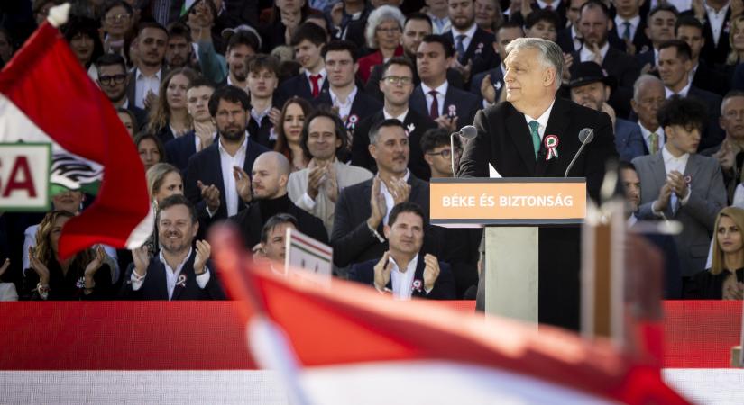 Csak még egyszer rettegjetek velem – üzente Orbán a magyaroknak a szabadság ünnepén