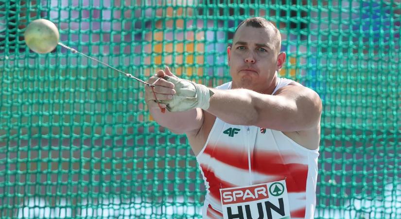 Halász Bence ezüstérmes a dobó Európa-kupán