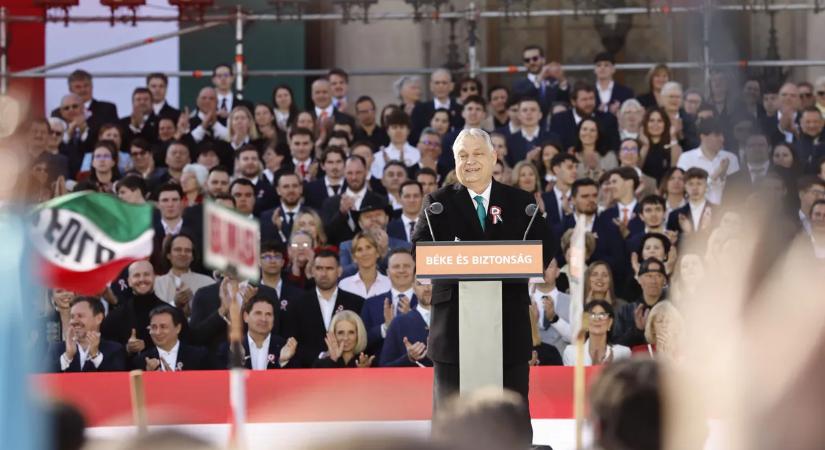 Orbán Viktor a Békemeneten: "A Fidesz a biztos választás!"