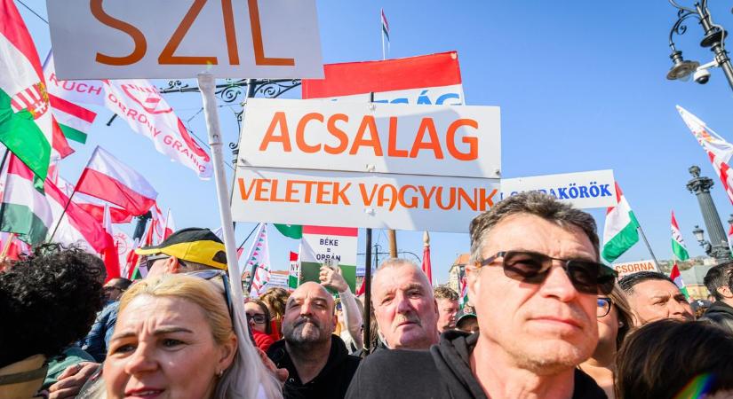 Sok-sok Győr-Moson-Sopron vármegyei a Békemeneten - videó