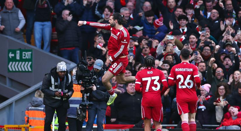 VIDEÓ – Újabb káprázatos Szoboszlai-szabadrúgásgól a Premier League-ben