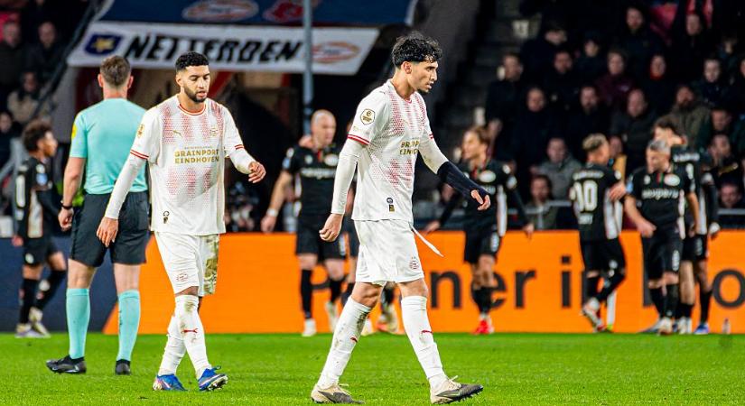 Eredivisie: elszenvedte második vereségét a PSV, csökkentette tetemes lemaradását a Feyenoord – KÖRKÉP
