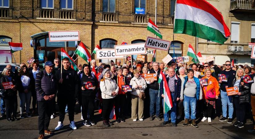 Békemenet: Heves vármegye is megmutatta, mi a fontos