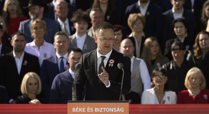 Szijjártó Péter: legyen béke és szabadság!